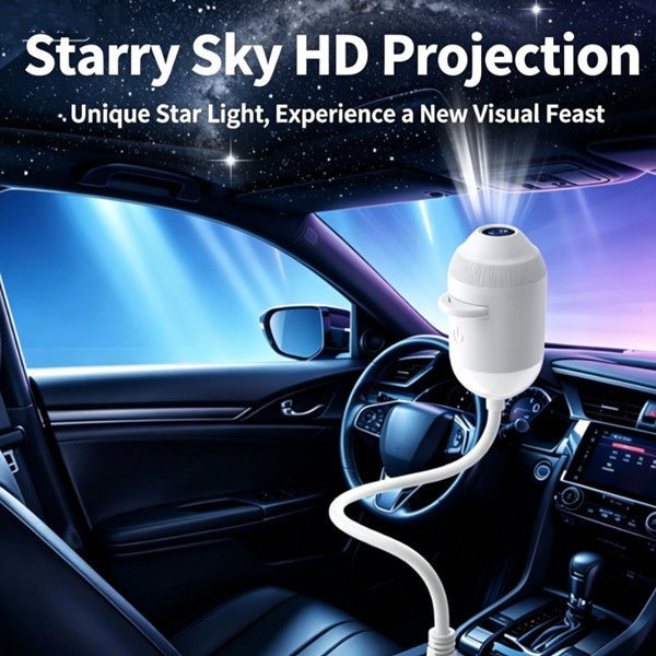 Upgraded Plug and Play Hd Star Projector,Hd Smart Dynamic 2D Holographic Light