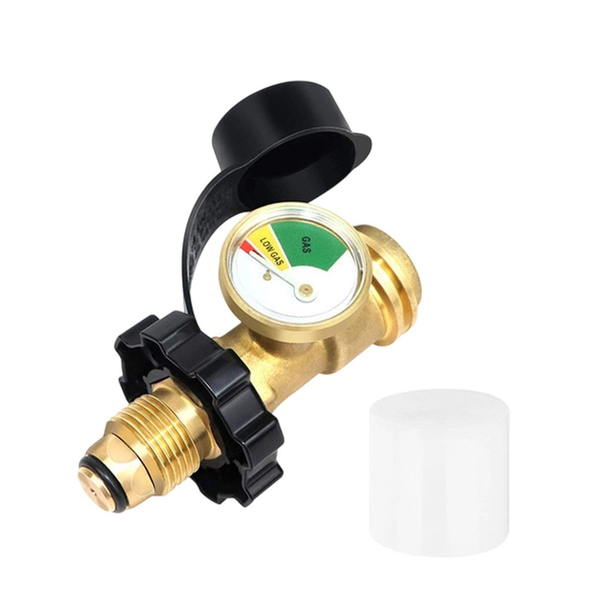 High Low Gas Pressure Gauge Level Indicator POL Propane LPG Bottle Cylinder