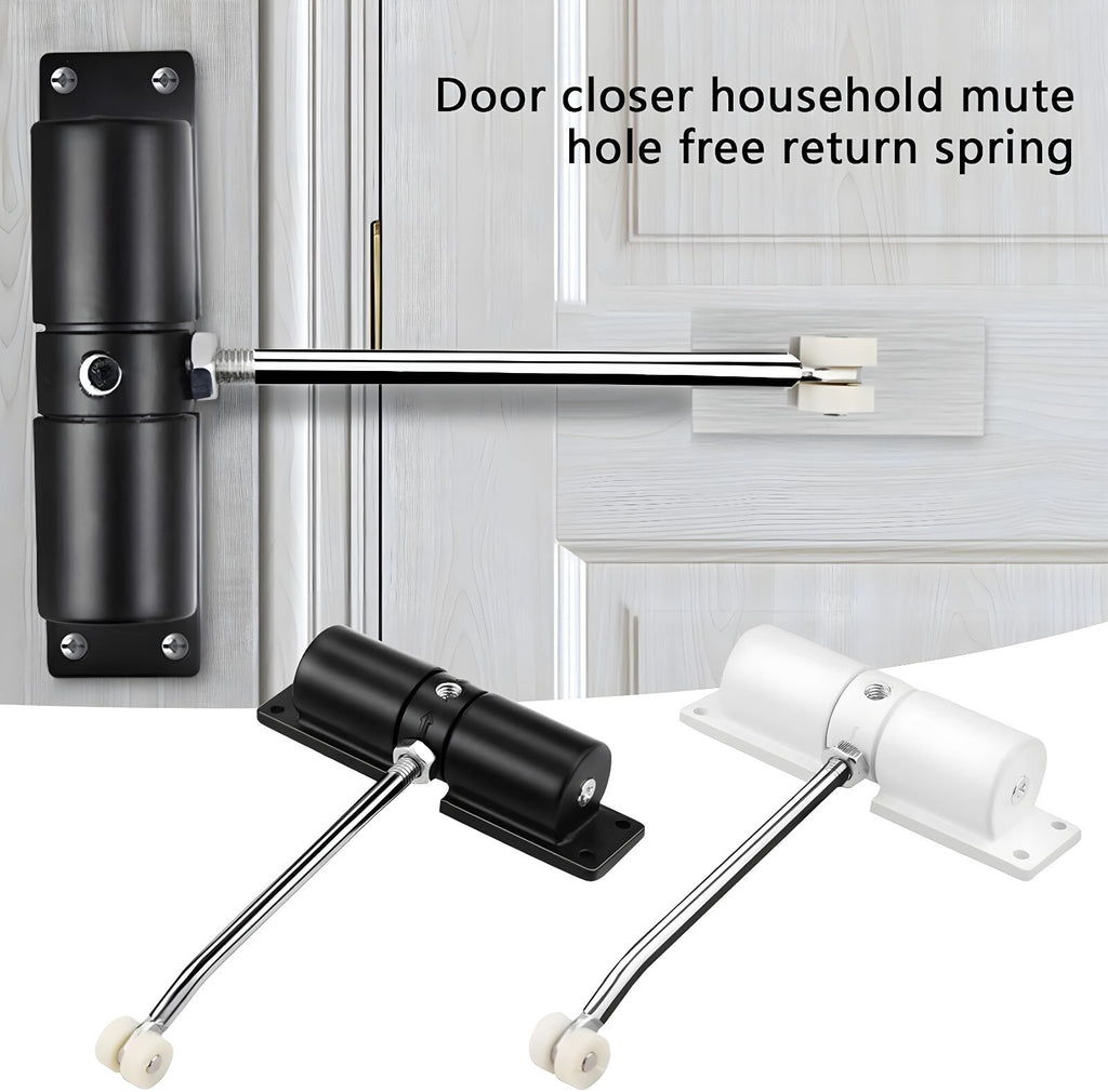 Surface Mounted Door Closer Fire Test Adjustable Spring Load Gate Closer Close