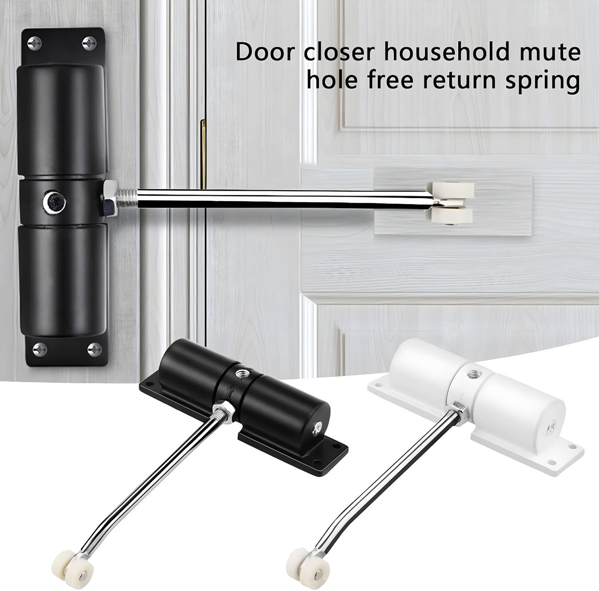 Surface Mounted Door Closer Fire Test Adjustable Spring Load Gate Closer Close