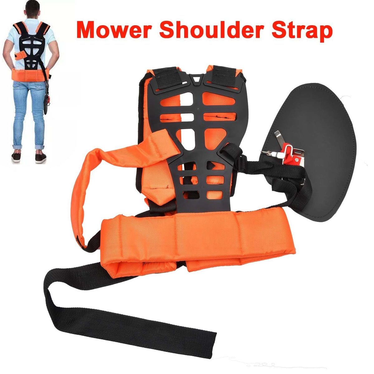 Padded Shoulder Harness Strap Garden Brush Cutter Trimmer Strimmer Adjustable