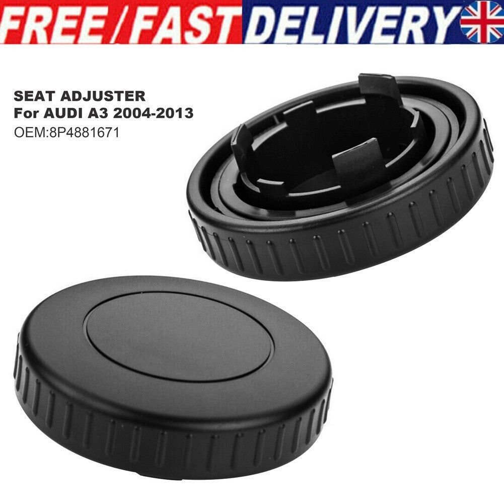 Audi Front Seat Backrest Adjustment Knob Wheel A3 04-13 4-Door Genuine 8P4881671