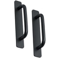 2 Pcs Door Handle Stick on Handles for Sliding Doors Adhesive Fridge Cabinet
