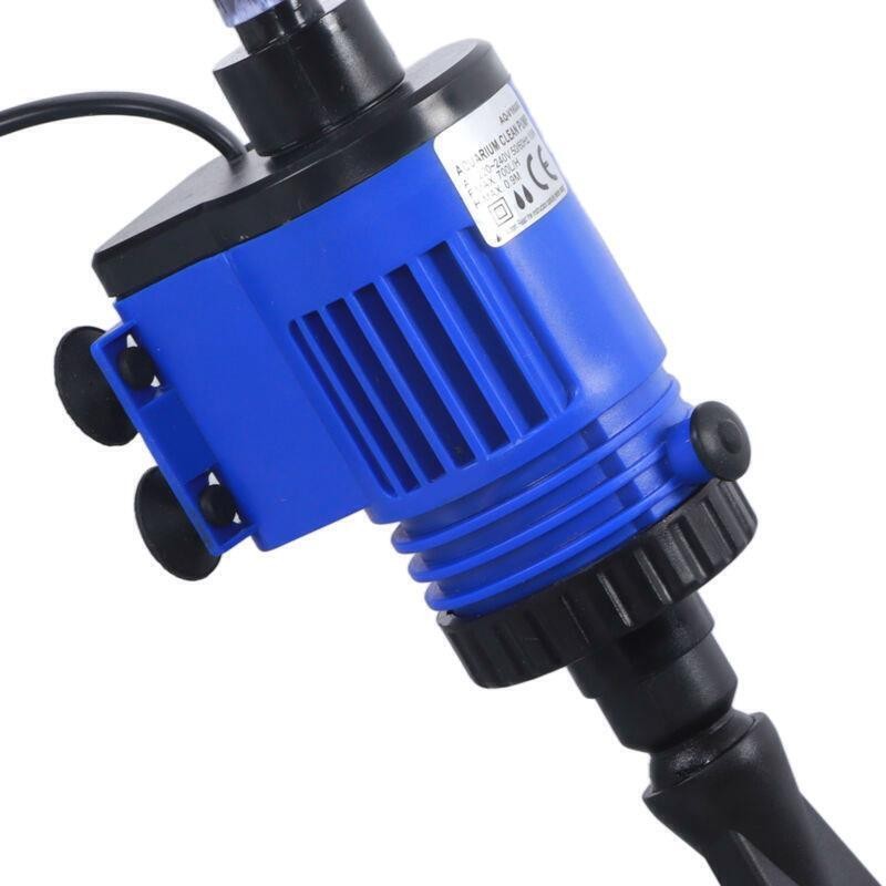 Electric Automatic Aquarium Gravel Cleaner Water Changer Sand Algae Vacuum UK