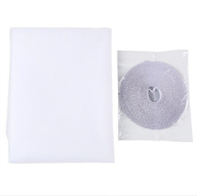4PC Window Fly Screen & Insect Net | Bug Net Mosquito Net Mesh for Windows White