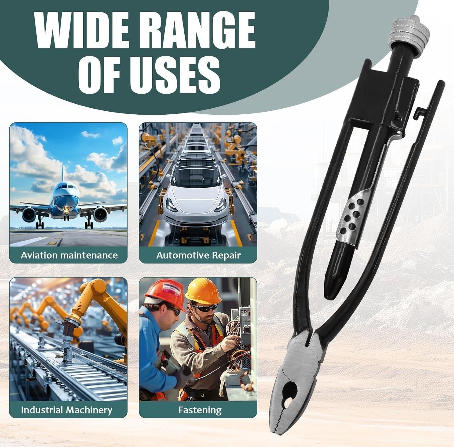 6inch Aircraft Safety Wire Twisting Pliers Set Lock Twister Tool / 15M