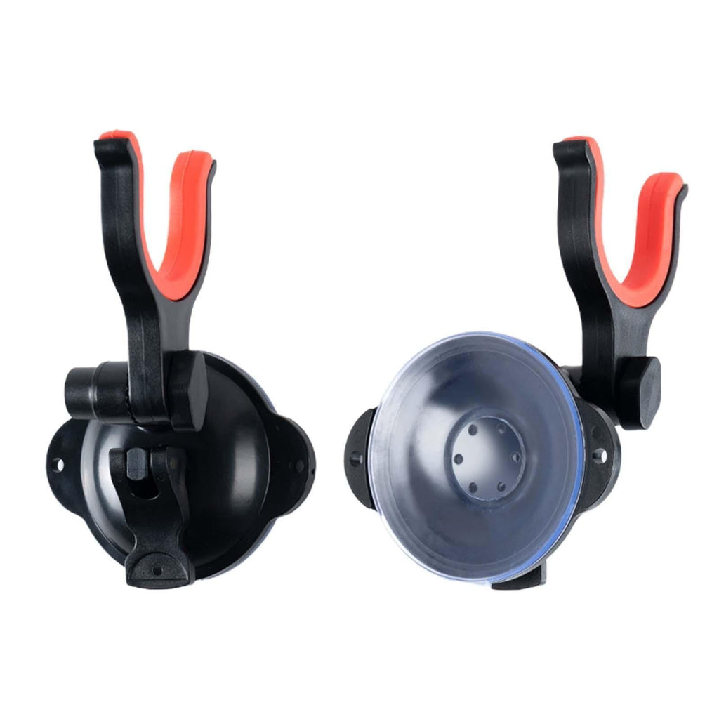 2x Fishing Rod Holder Boat Fishing Rod Holder Stable Solid Clamp on Type
