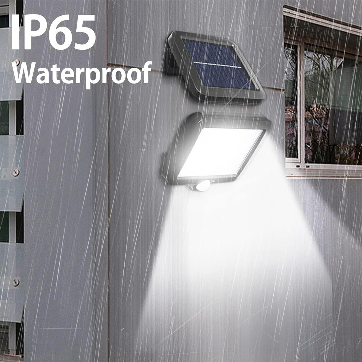 1PACK Solar Power LED PIR Motion Sensor Wall Light Security Outdoor Garden Flood