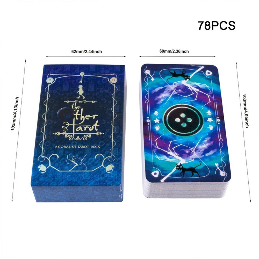 The Other Tarot Cards 78PCS Tarot Deck Meditation Party Game Collectible Set