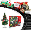 Christmas Tree Train Set Around Tree Lights Musical Battery Operated XMAS Decor