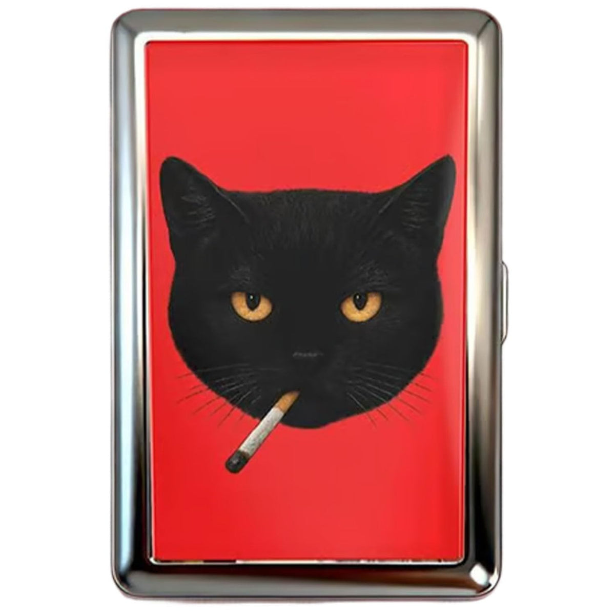 Vintage-Style Versatile Card & Cash Case, 2026 Vintage Versatile Metal Cigarette