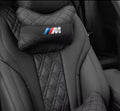 Luxury PU Leather B-M-W Headrest Cushion Neck Support Pillow for B-M-W M Sport