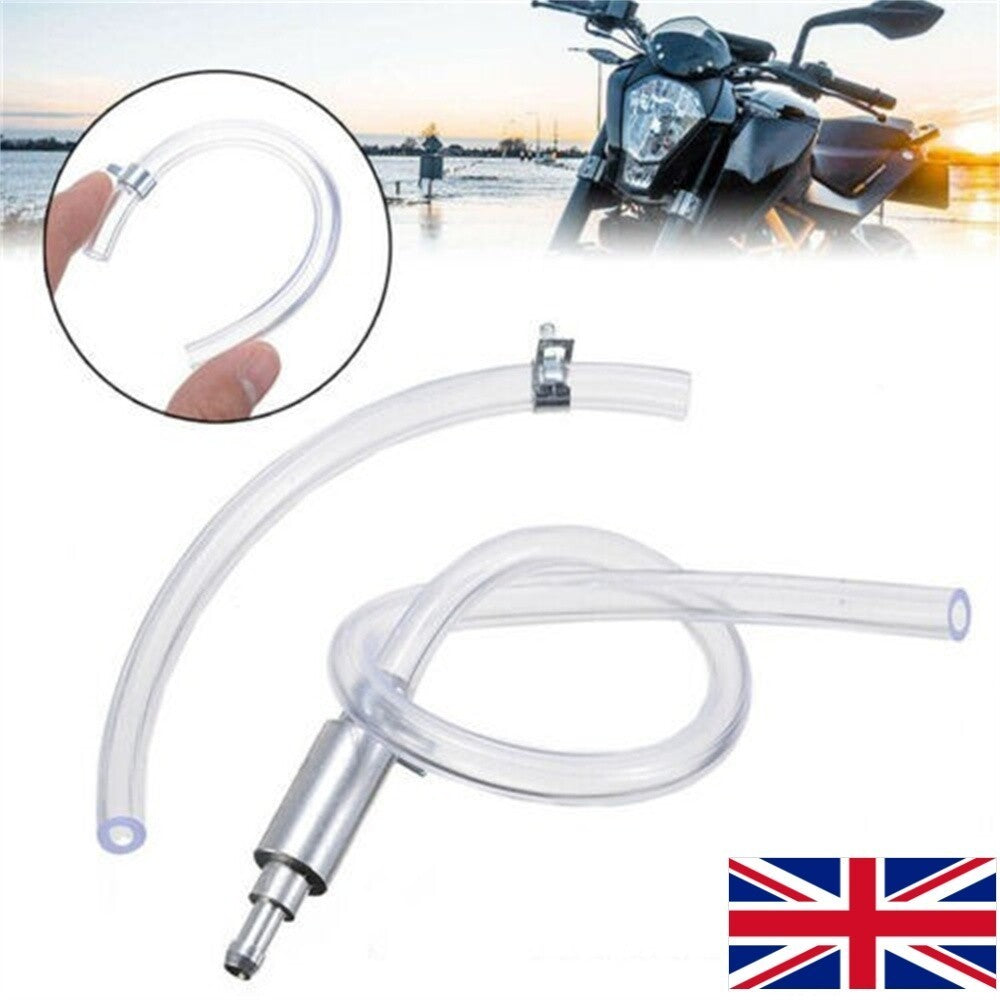 Clutch Brake Bleeder Hose Line One Way Check Valve Tube Bleeding Tool Kit Sliver