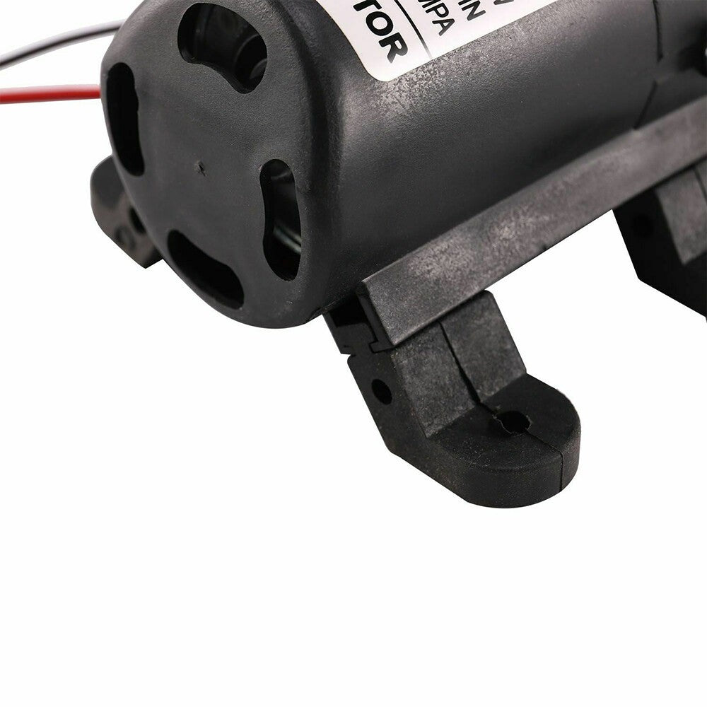 12V Water Pump High Pressure Diaphragm Self Priming 130PSI 6L/Min For Car Clean