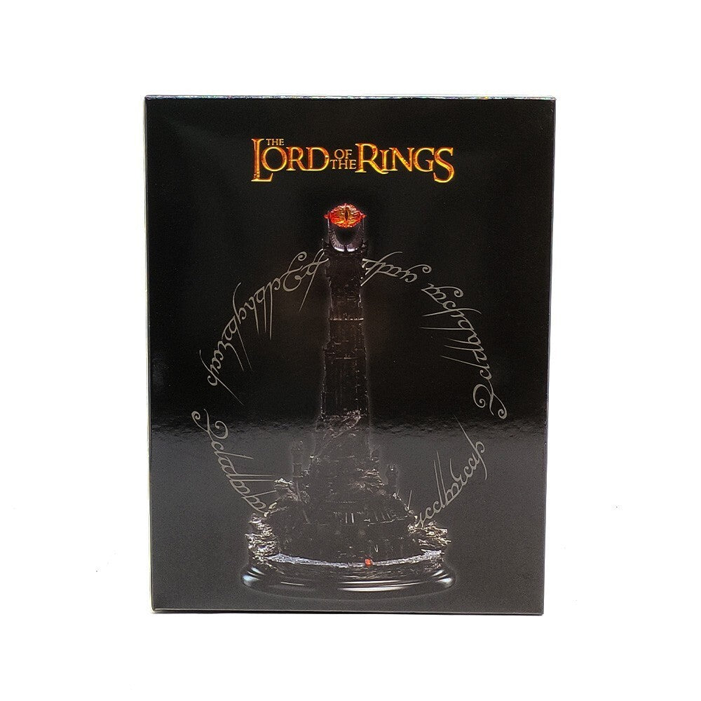 The Lord of the Rings Sauron Tower Eye of Barad-dur Movie Scene Statue Decor Toy