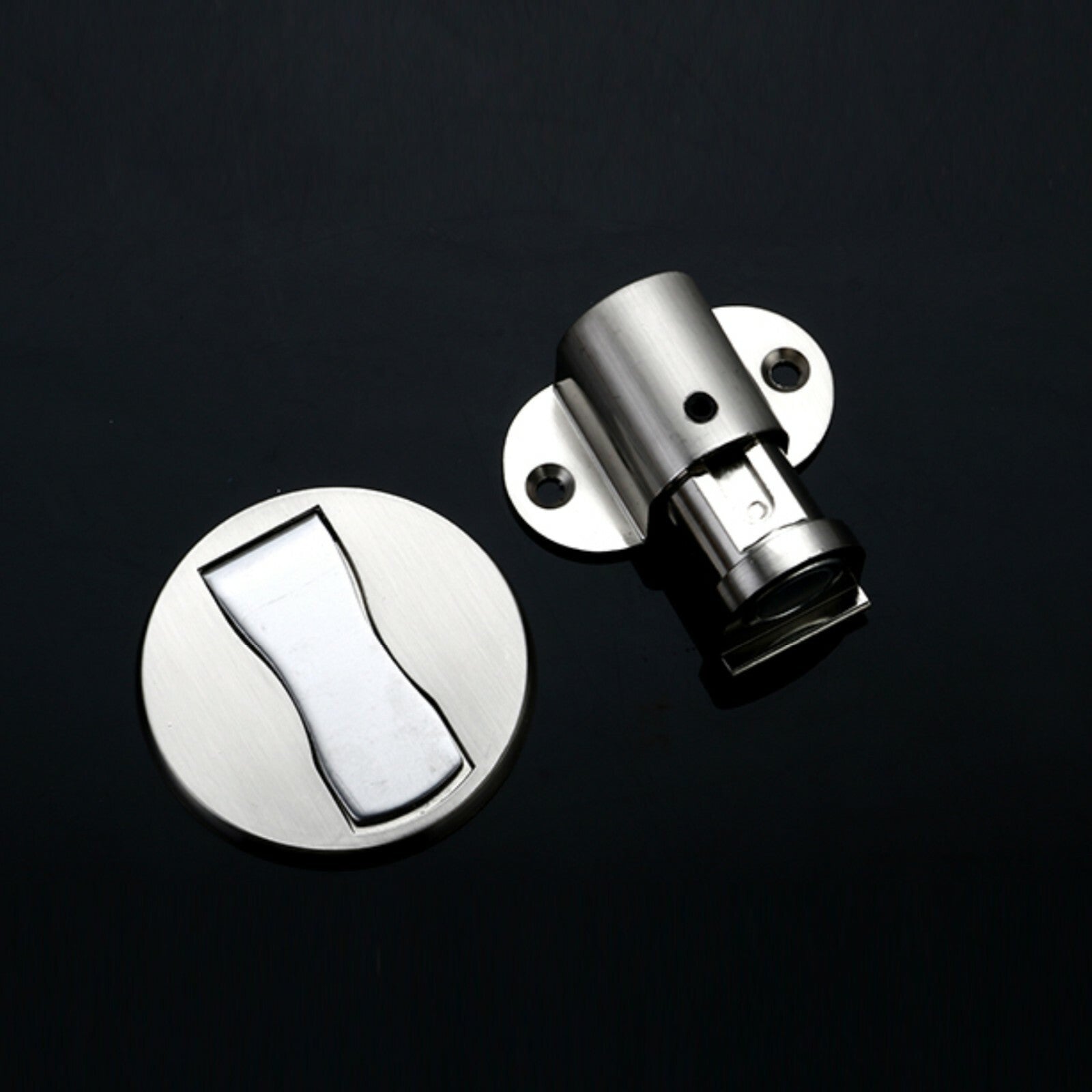 Magnetic Door Stop Wall Floor Mounted Stainless Steel Stopper Holder Catch