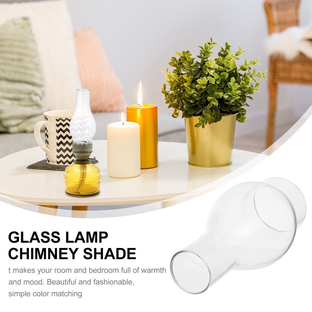 Clear Oil Lamp Chimney Glass Kerosene Lamp Chimney Glass Lamp Chimney Shade