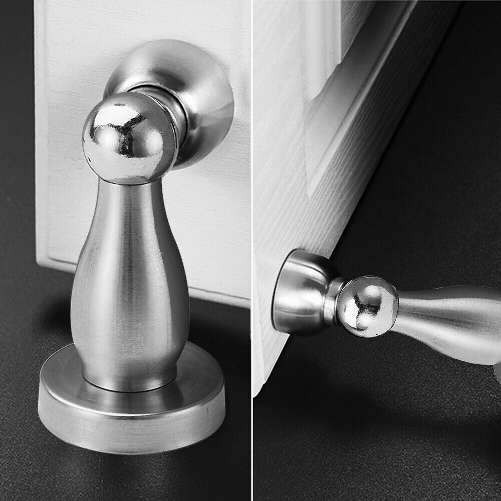 Magnetic Door Stop Holder Catch Stops Hook Wedge Stainless Steel Door Stopper