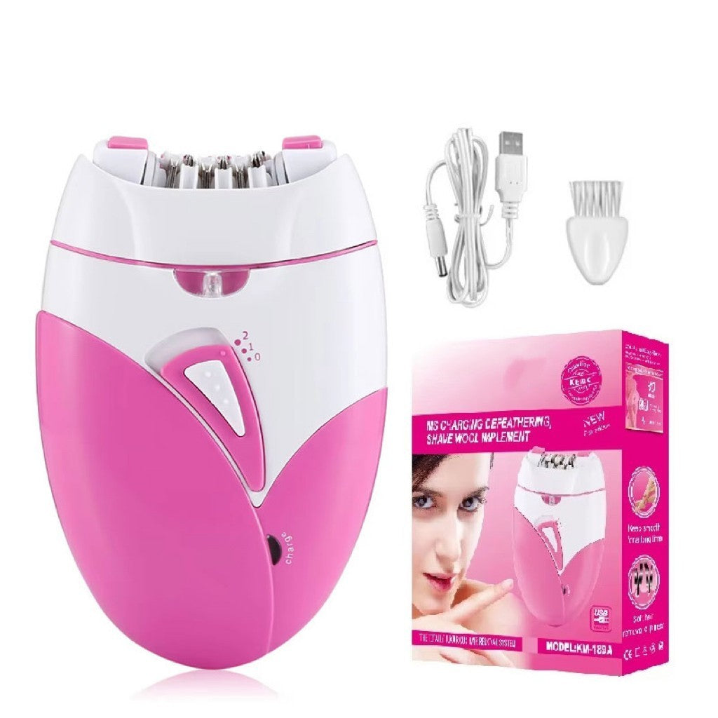 Epilator For Women Cordless Rechargeable Lady Body Facial Hair Removal Shaver UK
