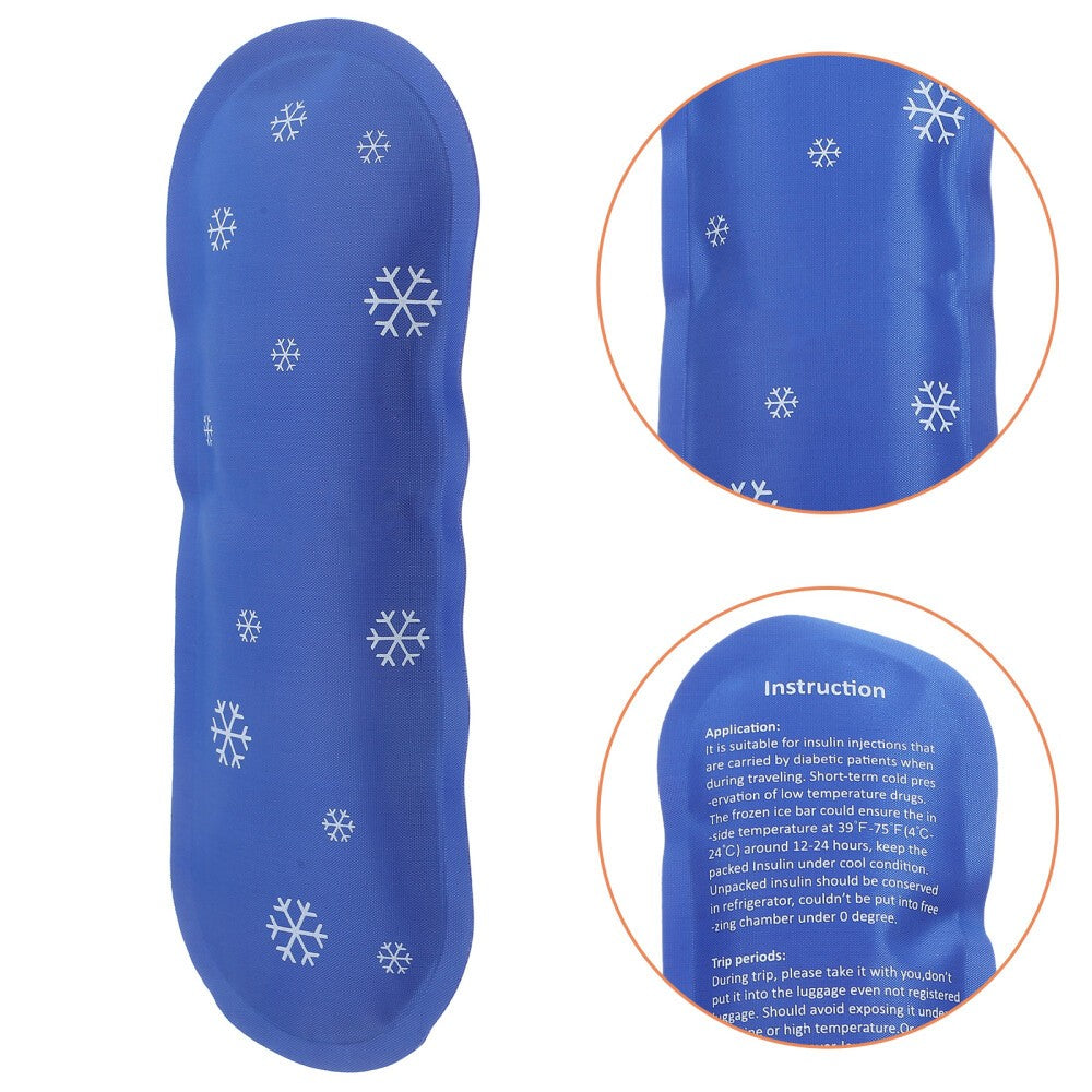 2 Pcs Refrigerated Ice Pack Lengke Cooler Bags Insulated Travel