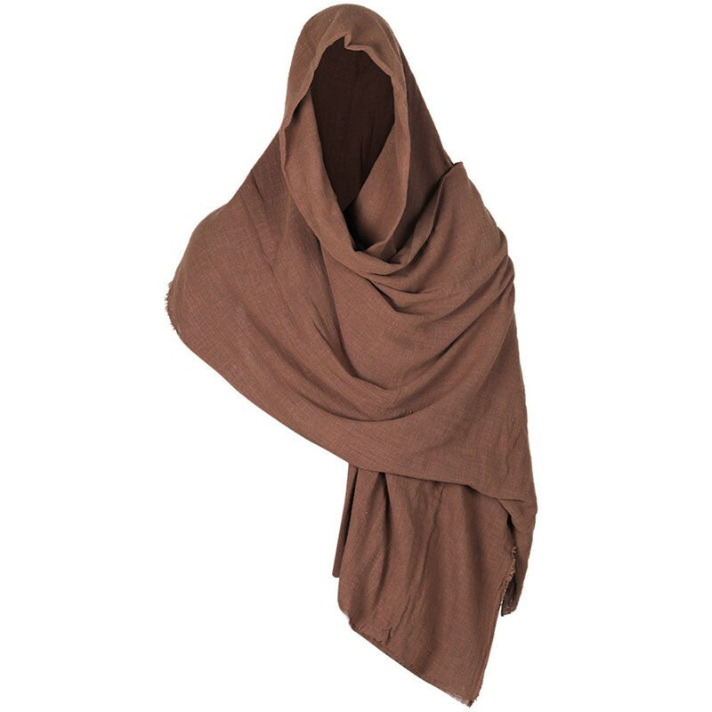 Medieval Pirate Scarf Hood Cloak Halloween Cosplay Renaissance Shoulder Cape NEW