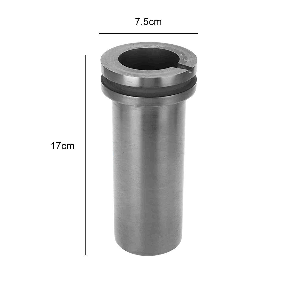 High Purity Graphite Casting Melting Crucible 1KG/2KG/3KG For Gold Silver