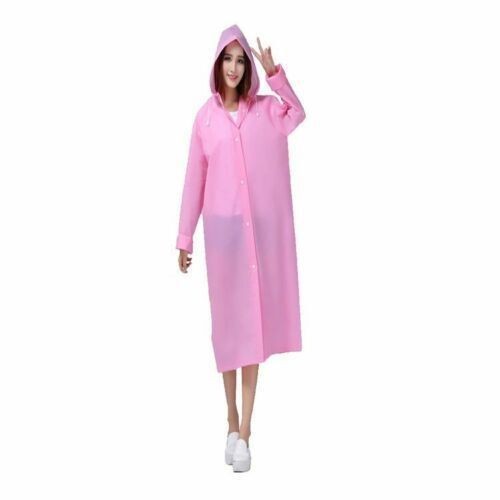 Raincoat Waterproof Poncho Reusable Plastic Adult Camping Festival Rain Coat