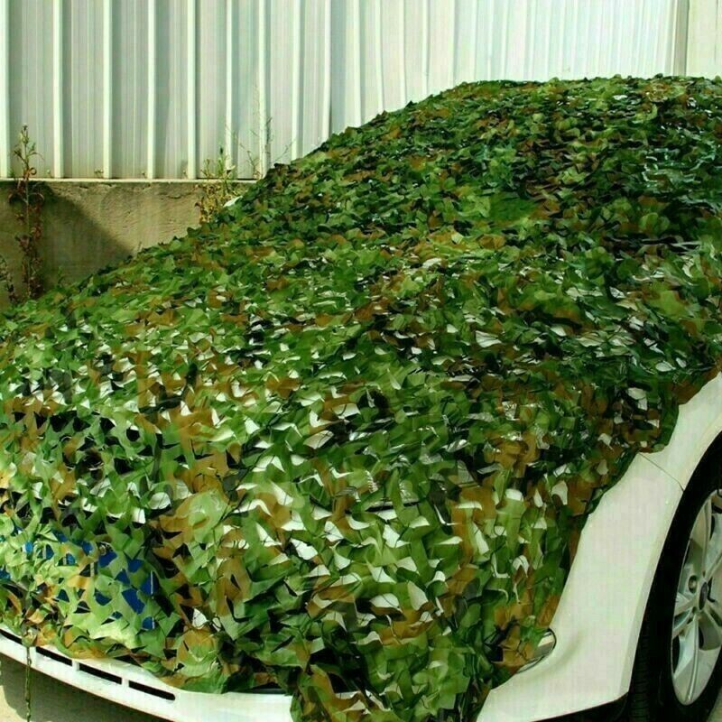 4mx6m Camo Net Hunting/Shooting Camouflage Hide Army Camping Woodland Netting