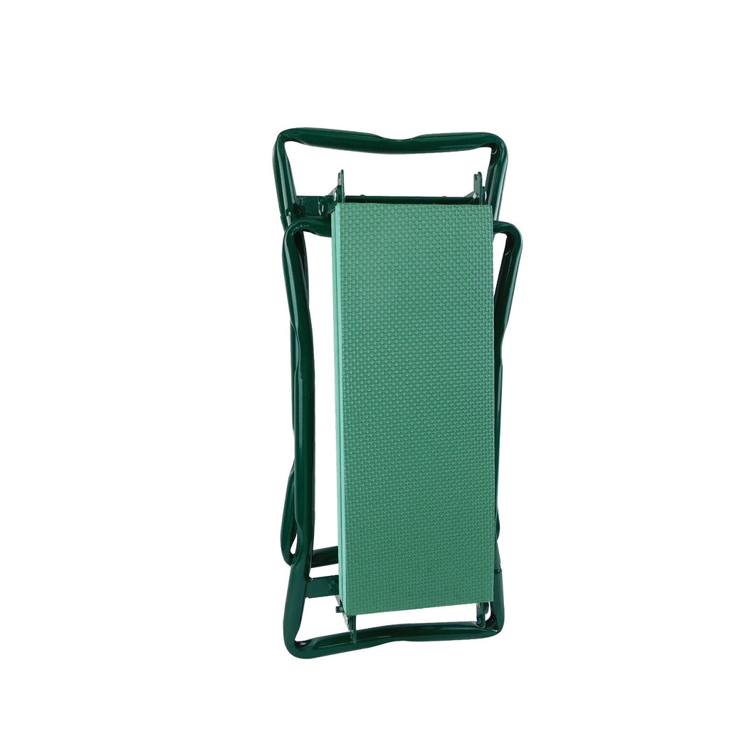 Garden Kneeler 2-in-1 Folding Gardening Padded Seat and Tool Bag &Digging Gloves
