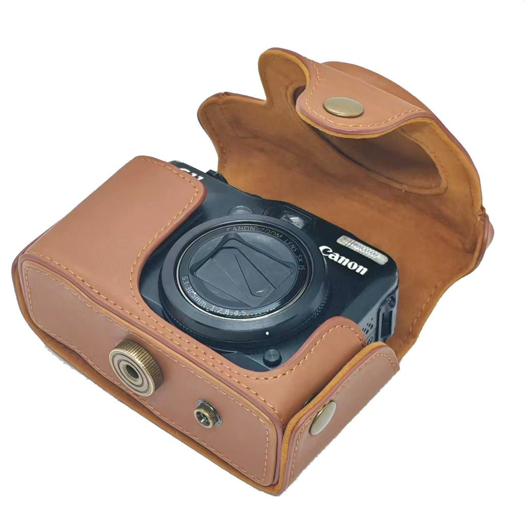 Bag Grip Strap Camera case Leather for Canon G10 G11 G12