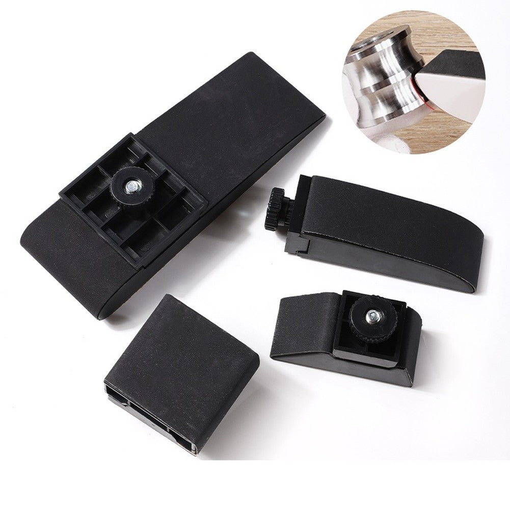 Hard Plastic Sandpaper Blocks Sanding Blocks Set Compact Size For Easy Handling