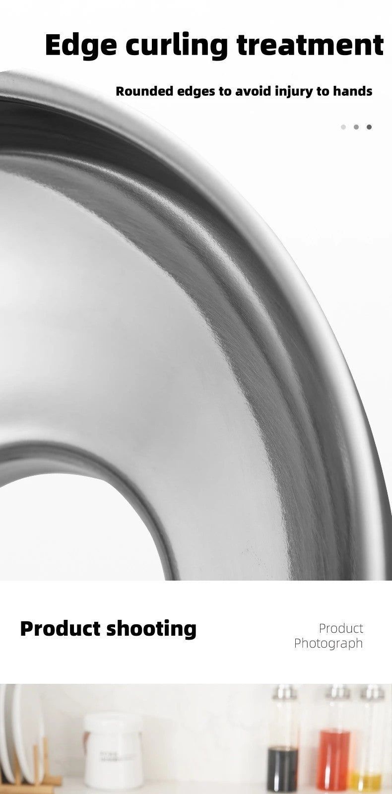 Stainless Steel Jam Jar Funnel Wide Mouth Liquid Funnel Baking Funnel
