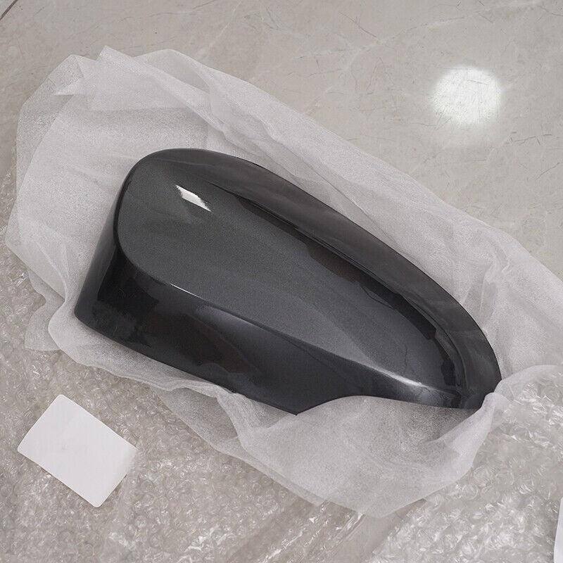 Left Passenger Side Grey Door Wing Mirror Cover Cap For Toyota Yaris 2012-2020