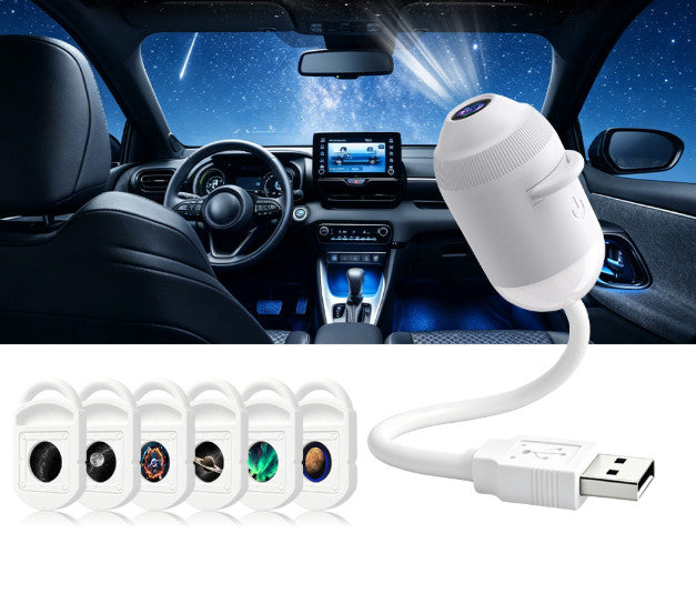 2-in-1 USB For Galaxy Projector Night Light for Sleep Meditation Relaxation
