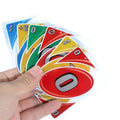 UNO H2O Waterproof Card Game Transparent PVC Plastic Pressure Proof Board Game