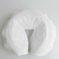Pack Of 100 Disposable Massage Table Face Cradle Covers Headrest Covers White
