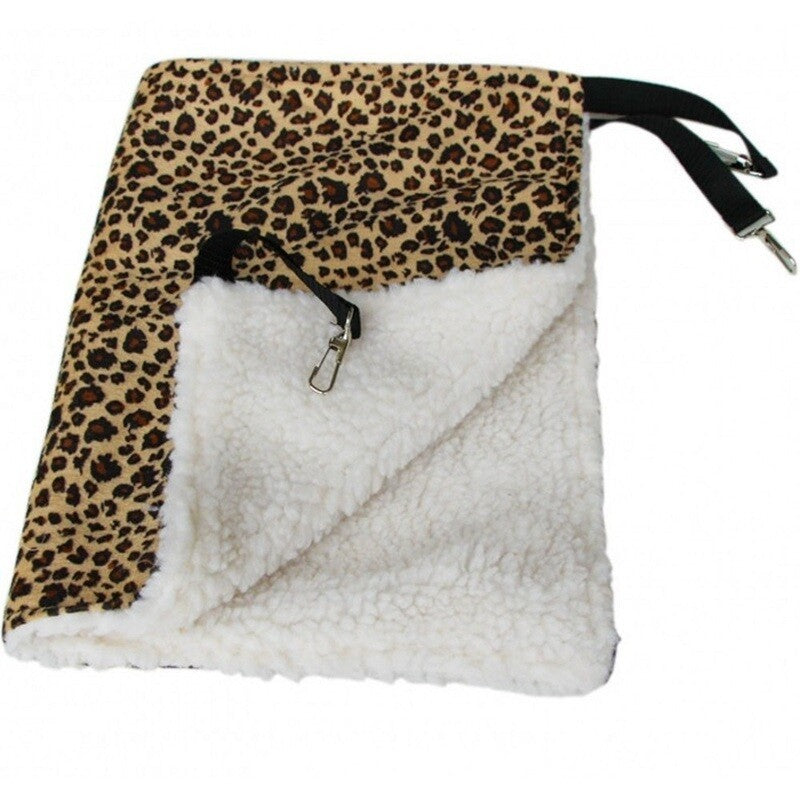 Pet Cat Hammock Warm Hanging Bed Mat Soft Cage Bed For Small Pets Sleeping Rest