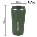 510 ML Stainless Steel Leakproof Insulated Thermal Travel Coffee Mug Cup Flask