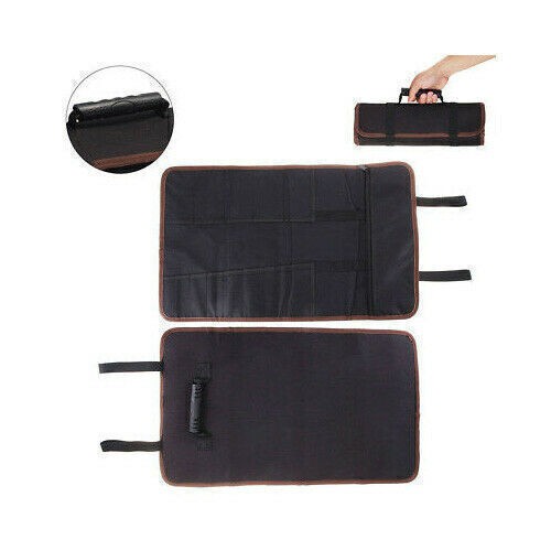 14 Pocket Knives Roll Carry Storage Case Portable Chef Knife Organiser Bag Pouch