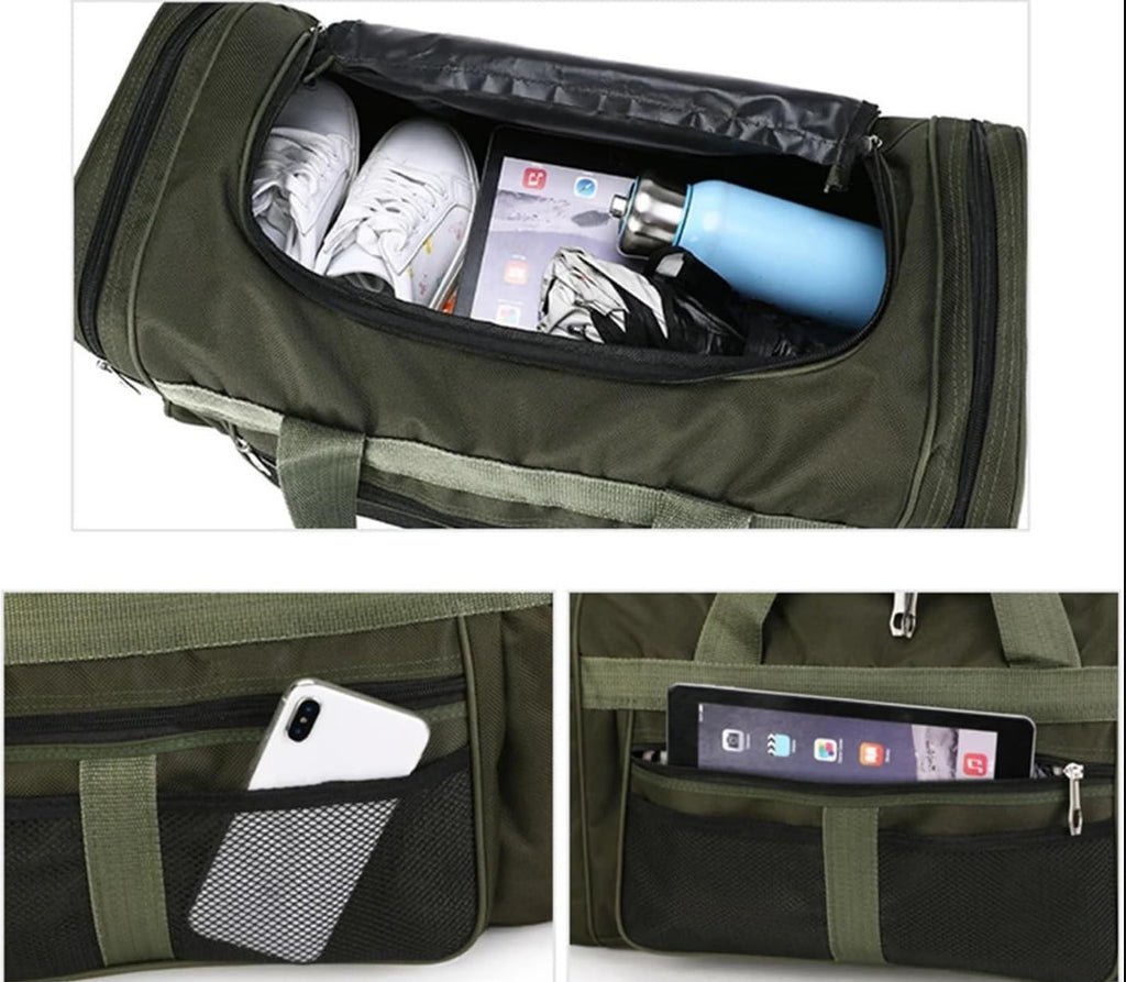 Huge Extra Large Holdall Duffle Travel Bag Luggage Weekend GYM Sports Duffle