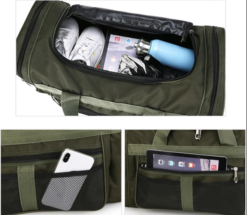 Huge Extra Large Holdall Duffle Travel Bag Luggage Weekend GYM Sports Duffle