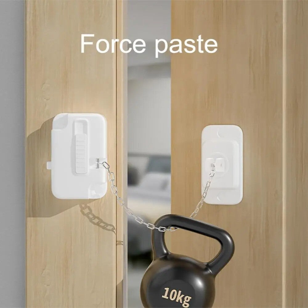 Adjustable Window Security Lock Self Adhesive No Drilling Window Restrictor