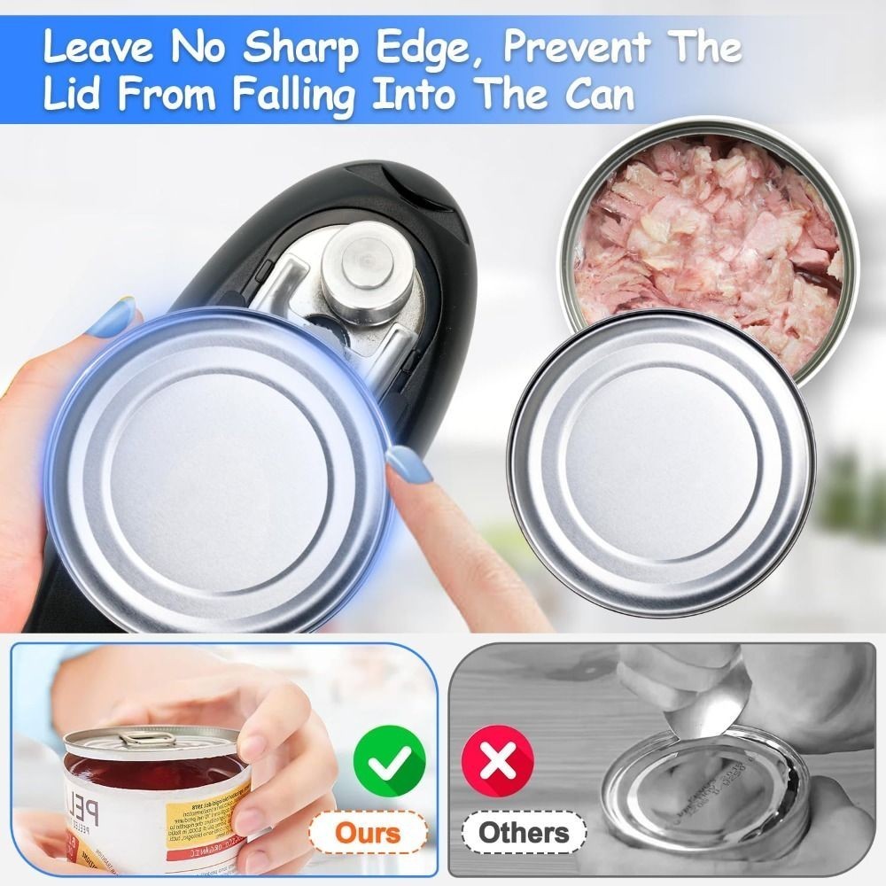 Rechargeable Automatic Can Opener Portable Kitchen Gadgets  Seniors