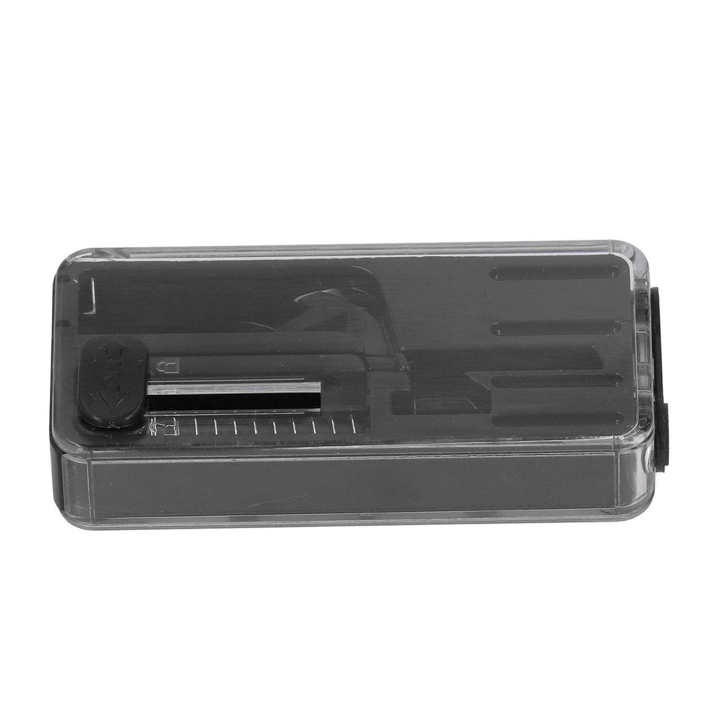 (Black)Crushball Dispenser 2 Pcs Cigarettes Apsules Dispenser Cigarette