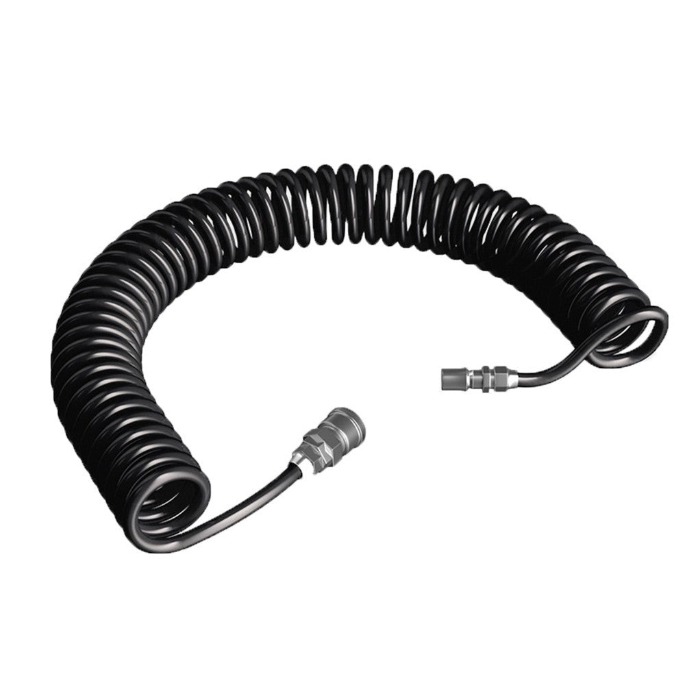 Air Compressor Tool Hose, OD8 X Id5Mm PU Spring Tube Air Pressure Hose Spiral