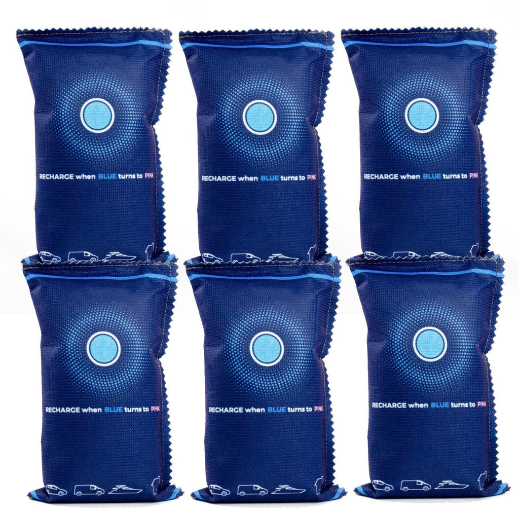 6x Car Home Dehumidifier Large Dry Bag Moisture Killer Absorber Pad Reusable