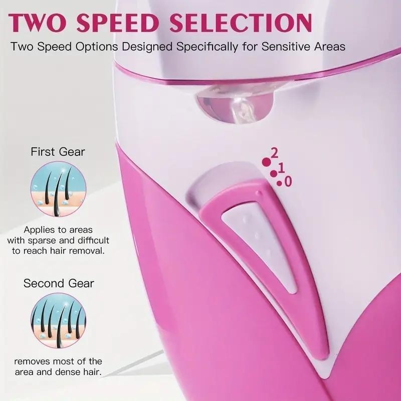 Epilator For Women Cordless Rechargeable Lady Body Facial Hair Removal Shaver UK