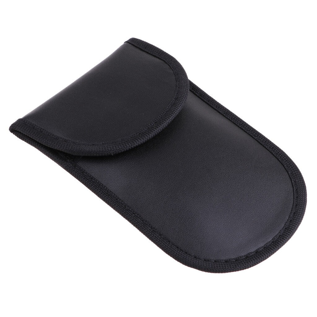 Keyless Entry Car Key Fob Signal Blocker Guard Protector Faraday Bag Pouch Black