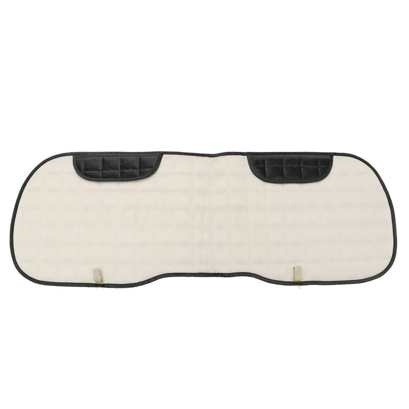 Universal Square Rear Back Row Car Seat Cover Protector Mat Chair Cushion P I4X1