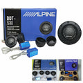 4Ohm 180W Dome Balanced Car Loudspeaker Auto Audio Tweeter Crossove DDT-S30